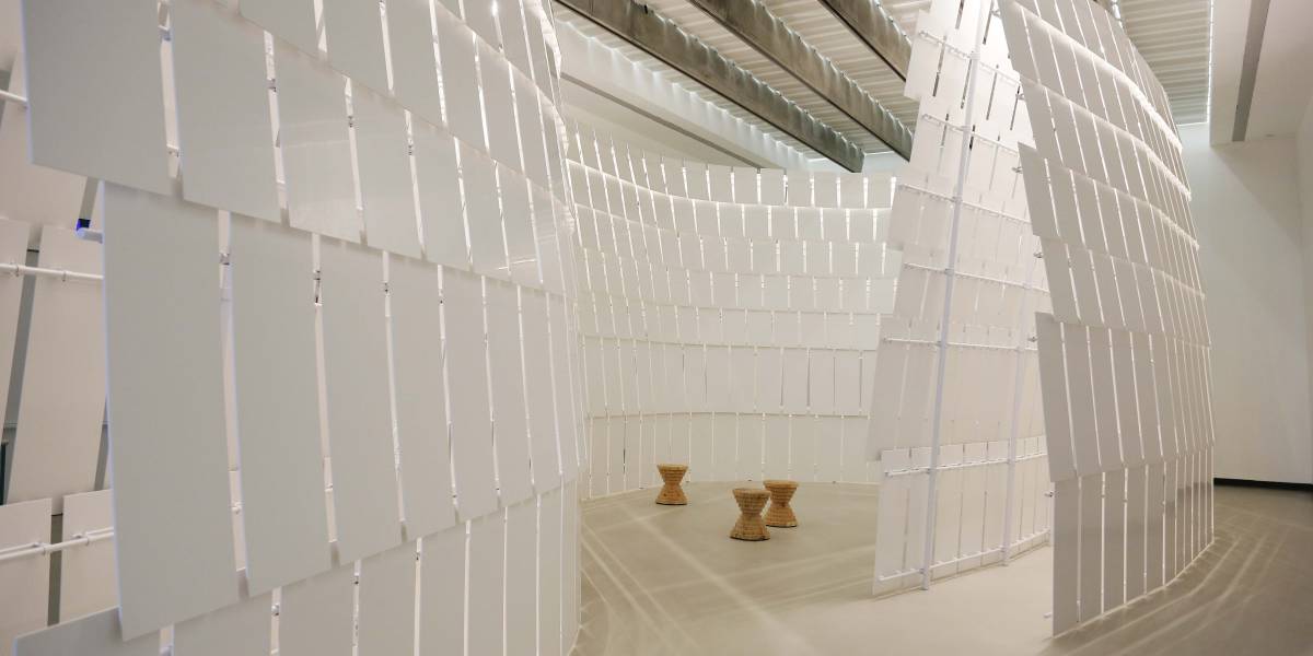 L Anello Mancante By Michele De Lucchi An Installation In Hi Macs At Maxxi Museum Hi Macs