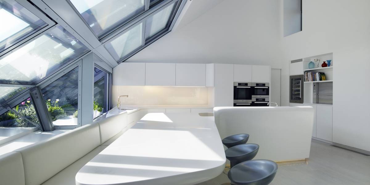 Eine Kuche Aus Hi Macs Hi Macs